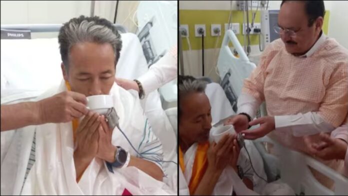 सोनम वांगचुक ने 26 दिन बाद तोड़ा अनशन, सरकार से 3 मांगों पर बनी सहमति
